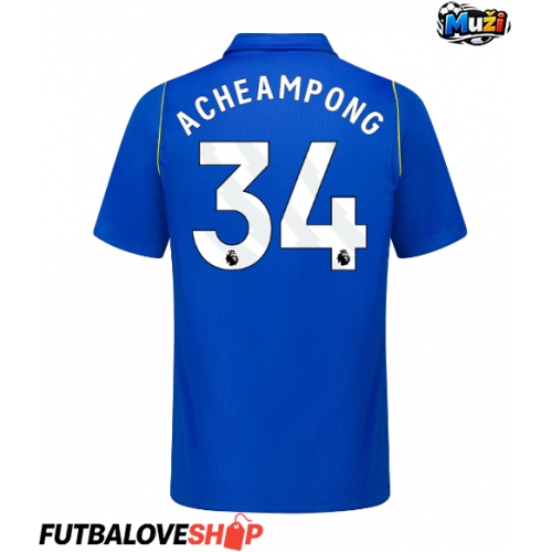 Dres Chelsea Josh Acheampong #34 Domáci 2026-27 Krátky Rukáv